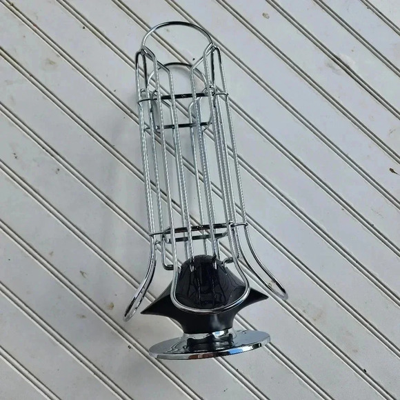 New Prepara Vertuoso Pod Storage Carousel Chrome Black no box - Picture 4 of 8